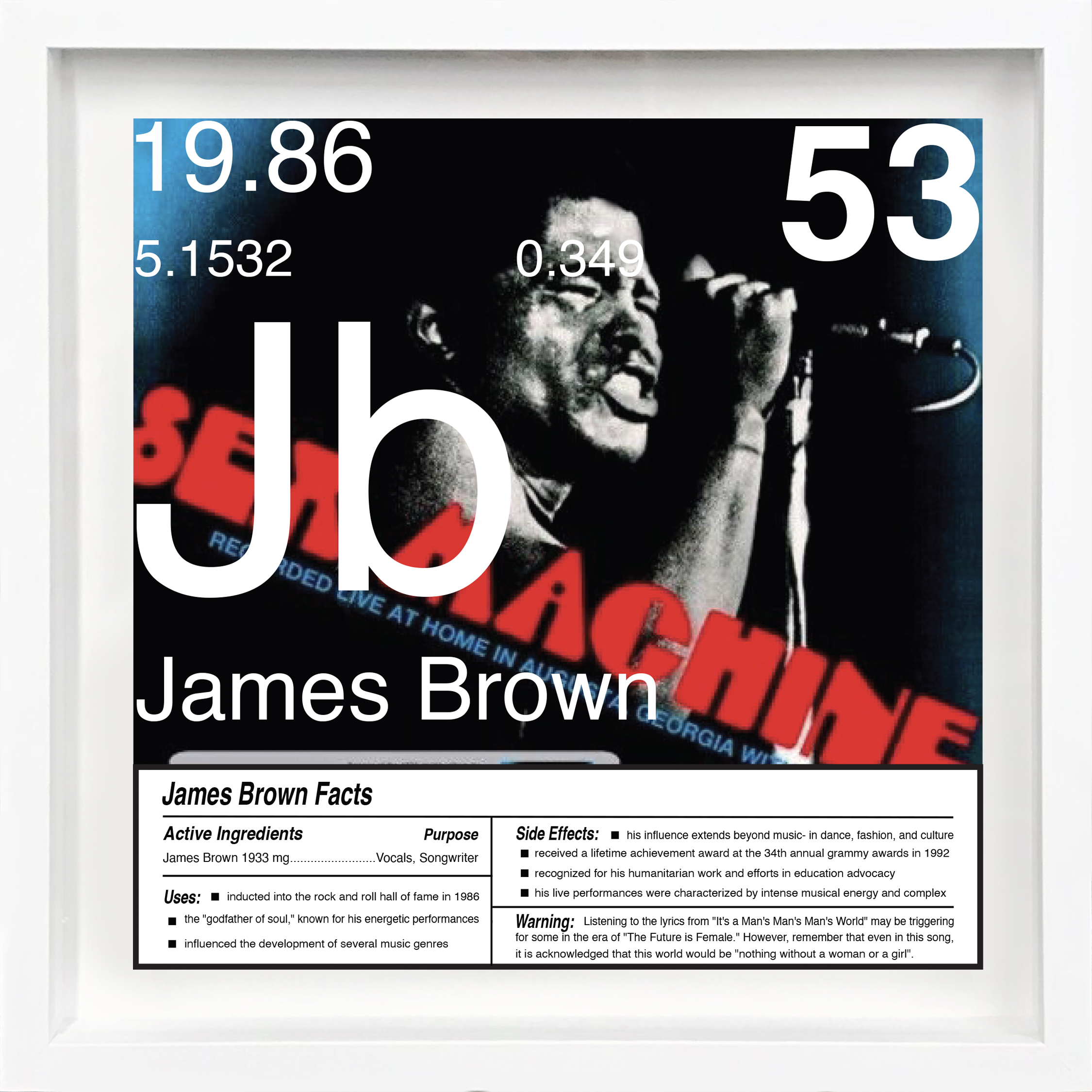James Brown artwork